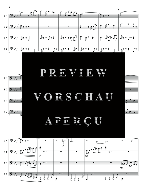 Product gallery: Page 6 of 11 Tuba Quartet No. 2, , (Tuba Quartett EETT)