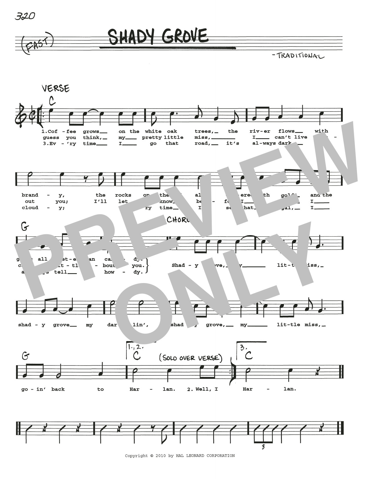 Produktbild zu: Shady Grove