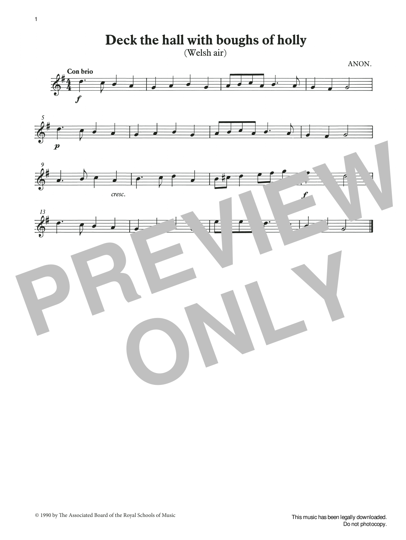 Produktgalerie: Seite 1 von 1 Deck the halls with boughs of holly from Graded Music for Tuned Percussion, Book I, Welsh Air, Percussion