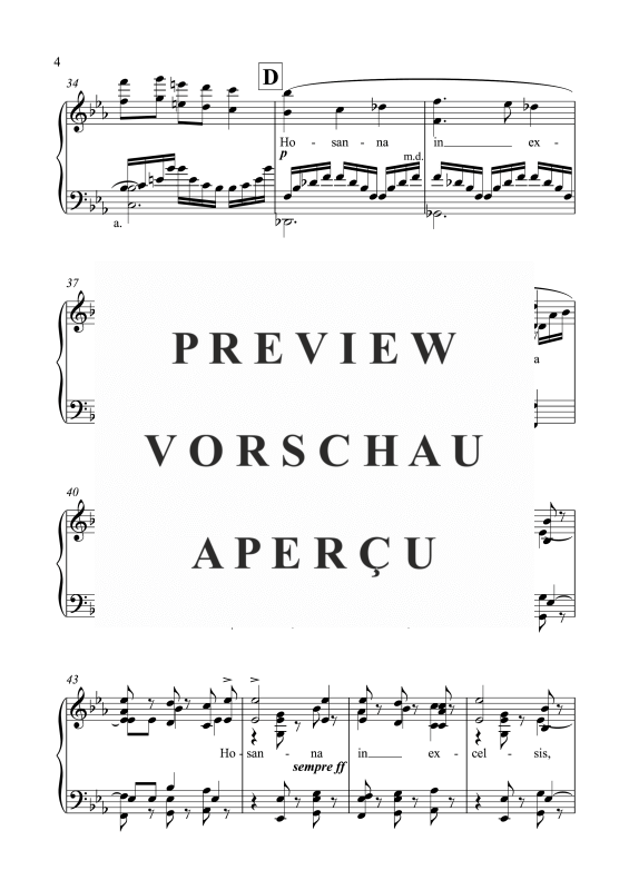Product gallery: Page 5 of 6 Requiem - III. Sanctus, Inagawa, Akiko, Solo Piano