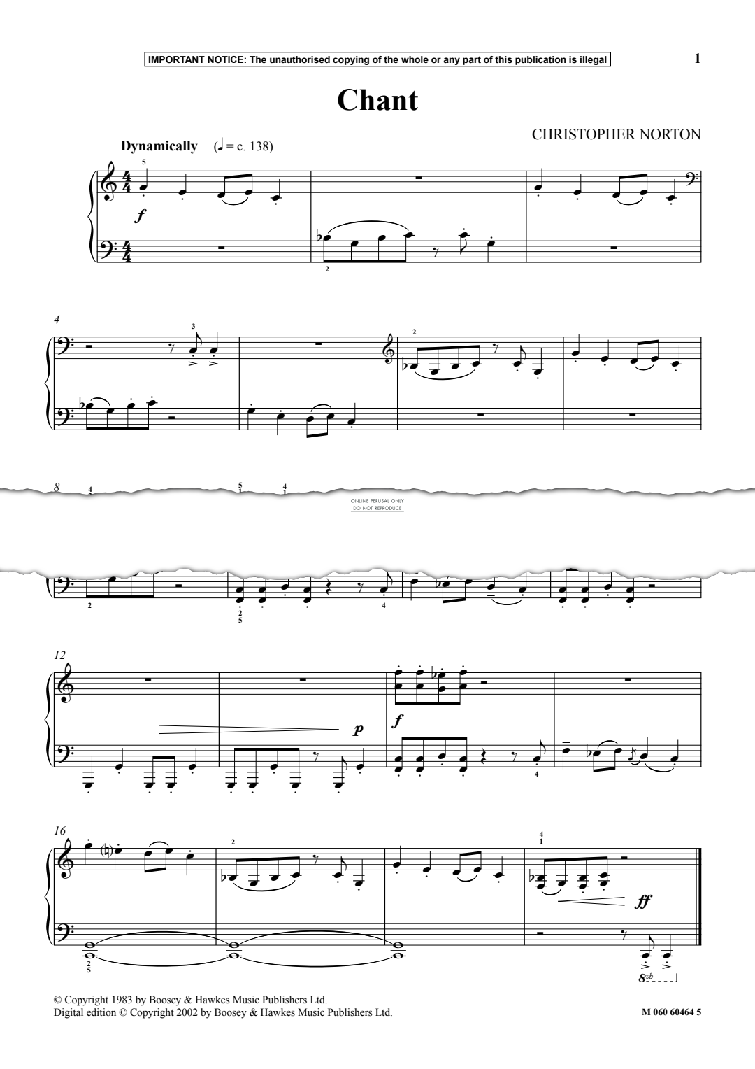 Produktgalerie: Seite 1 von 1 Chant, 