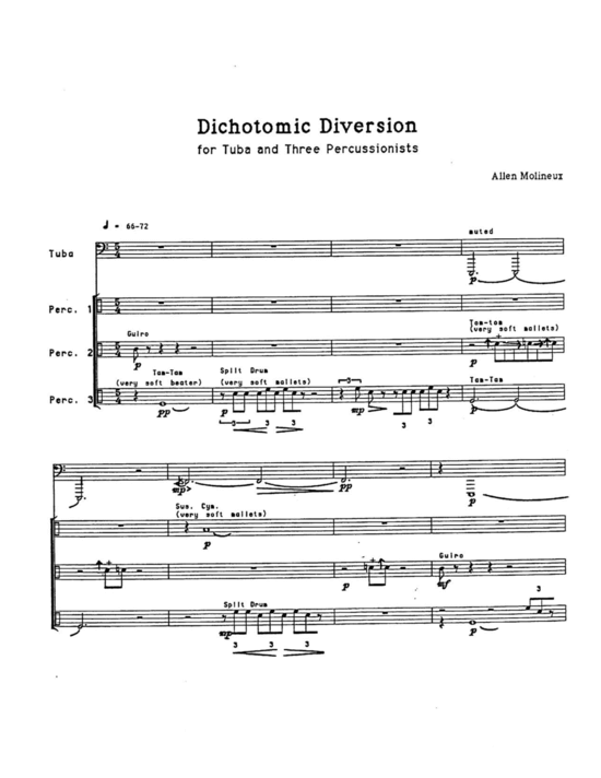 Product picture to: Dichotomic Diversion Allen Molineux