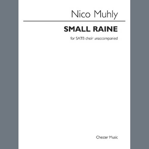 cover: Small Raine, Nico Muhly