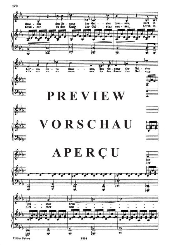 Product gallery: Page 13 of 14 Waldes-Nacht D.708, , High Voice and Piano