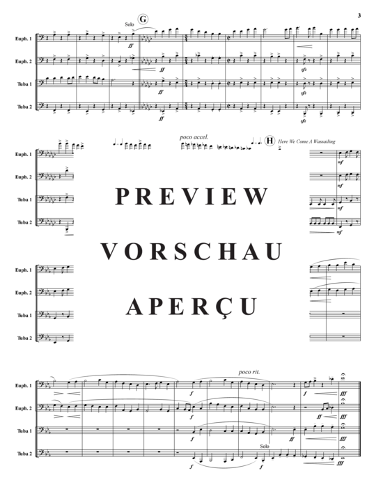 Product gallery: Page 4 of 16 An English Folk Christmas , , (Tuba Quartet: 2x Baritone, 2xTuba)