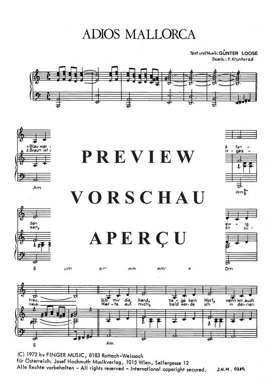 Produktgalerie: Seite 4 von 4 Adios Mallorca , Eichler, Hartmut  , Klavier und Gesang