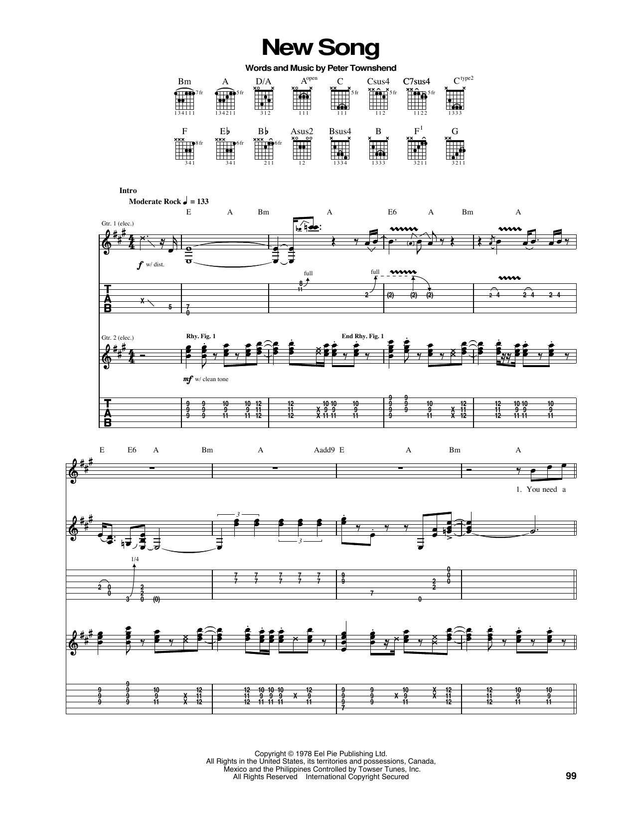 Produktbild zu: New Song