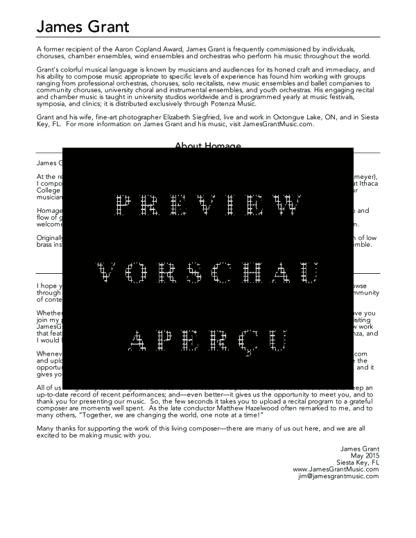 Product gallery: Page 4 of 11 Homage, , (Tuba Quartett EETT)