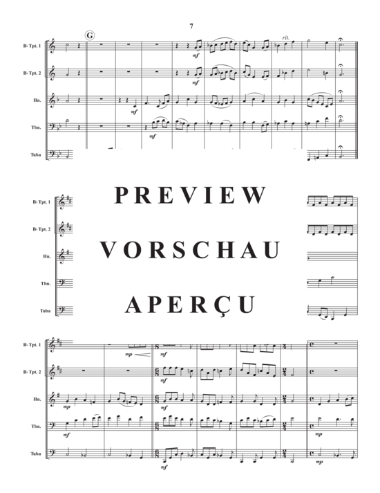 Produktgalerie: Seite 9 von 27 Three Times Five , , (Blechbläser Quintett)