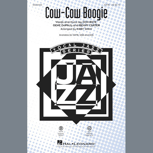 cover: Cow-Cow Boogie, Freddie Slack & His Orchestra