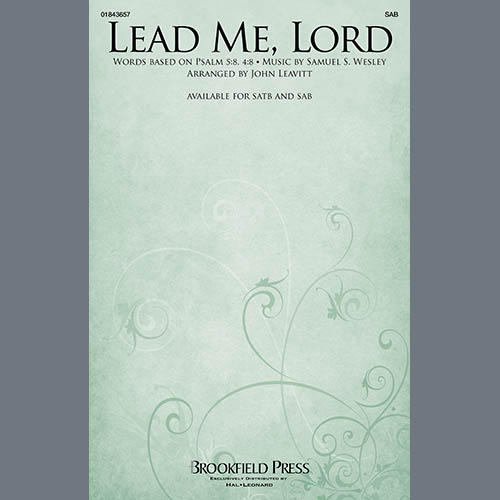 cover: Lead Me, Lord (arr. John Leavitt), Samuel Wesley, Chor