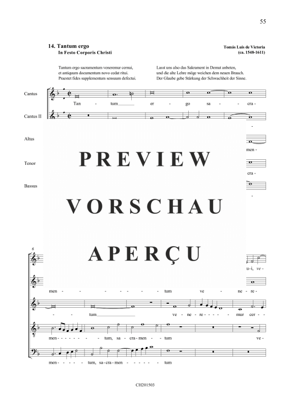 Produktgalerie: Seite 2 von 4 Tantum ergo, , Gemischter Chor 5-stimmig