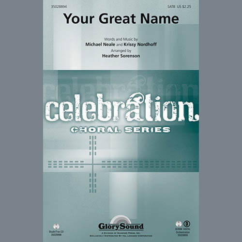 cover: Your Great Name, Heather Sorenson, Chor