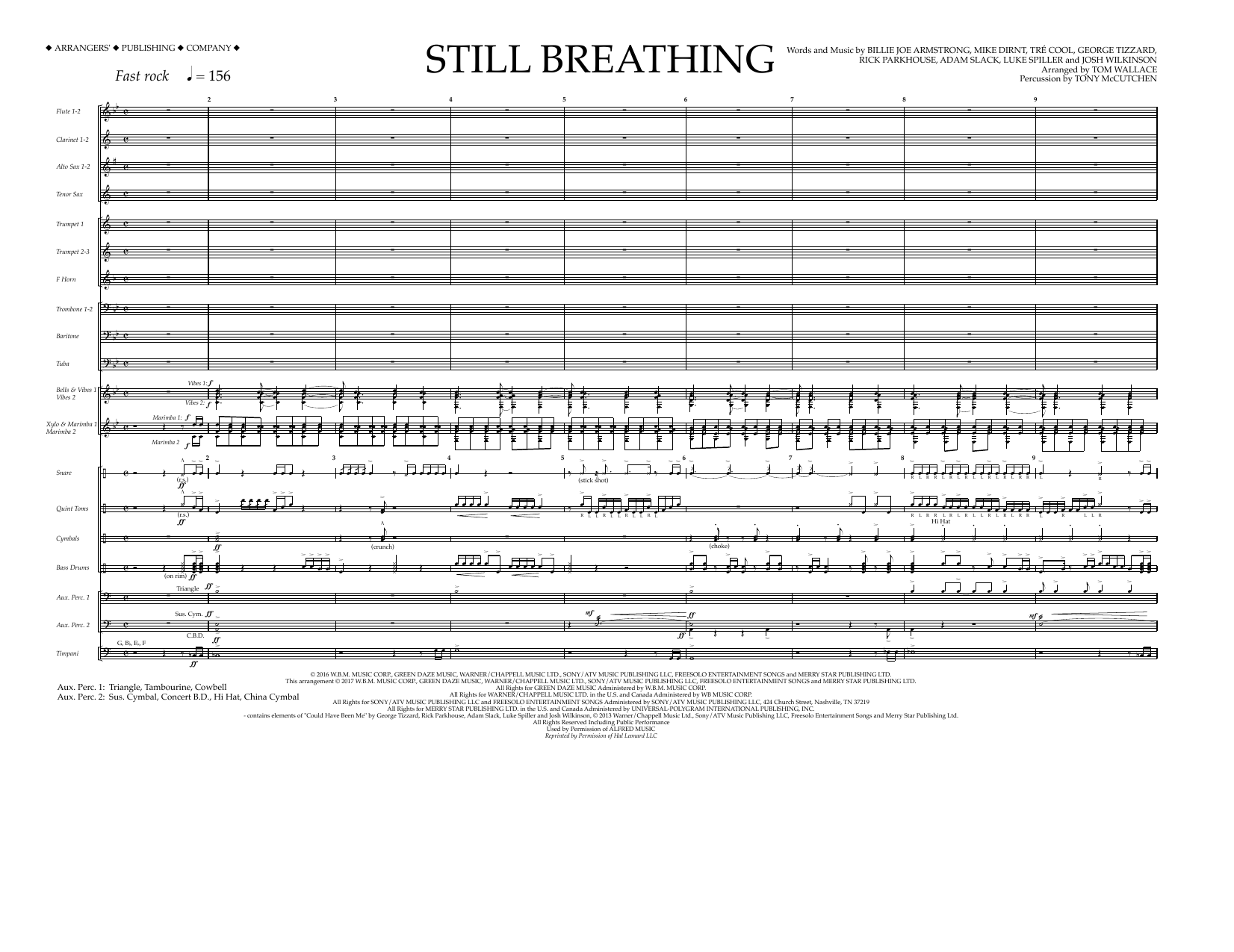 Product picture to: Still Breathing - Full Score