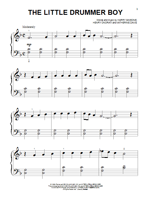Product gallery: Page 1 of 1 The Little Drummer Boy, Various