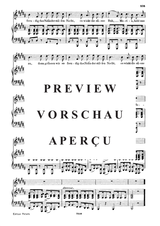 Product gallery: Page 8 of 8 Normann's Gesang D.846, , Medium Voice and Piano