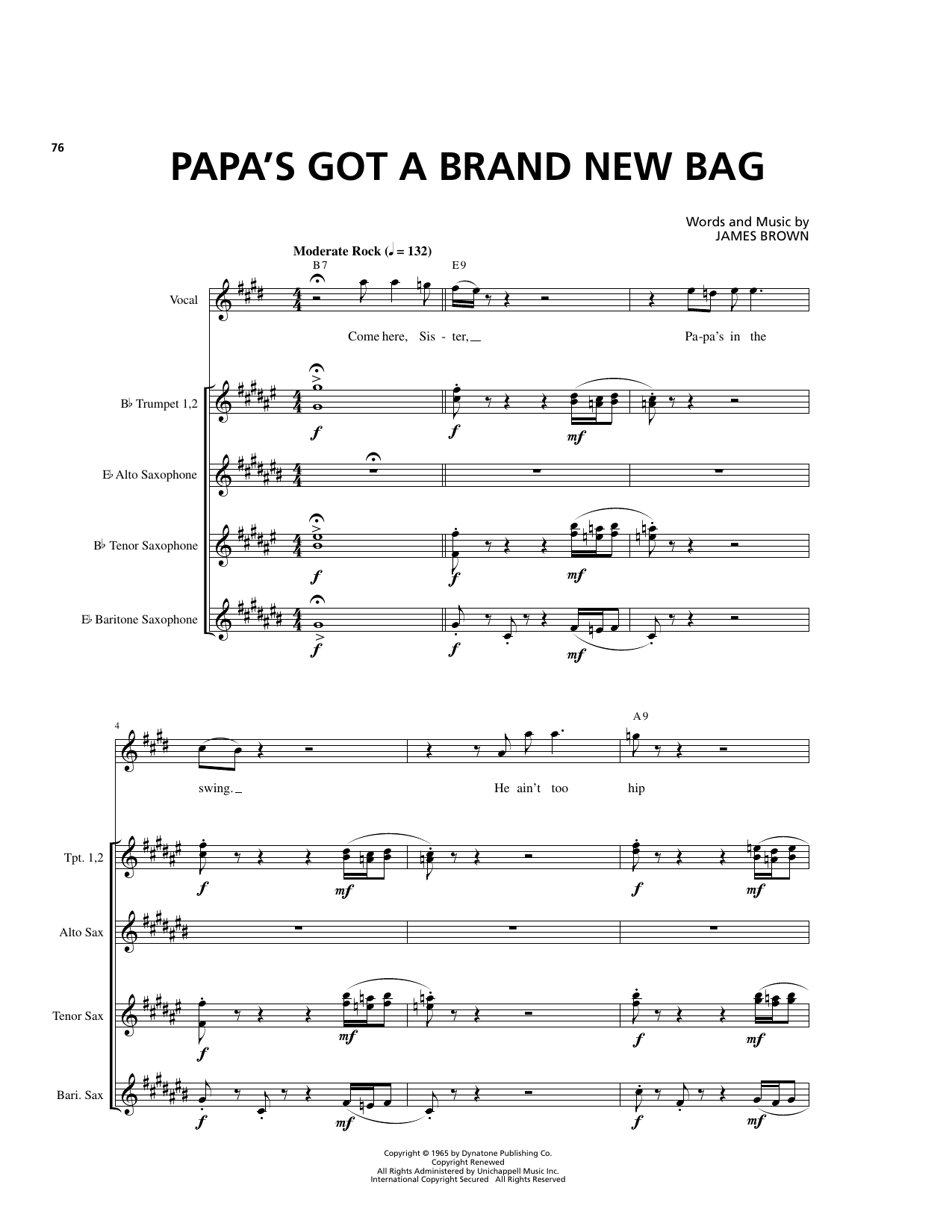 Product gallery: Page 1 of 1 Papa's Got A Brand New Bag, James Brown