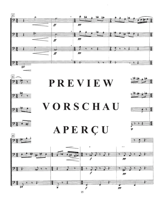 Product gallery: Page 17 of 21 Tuba Quartet No. 1 , , (Tuba Quartett EETT)