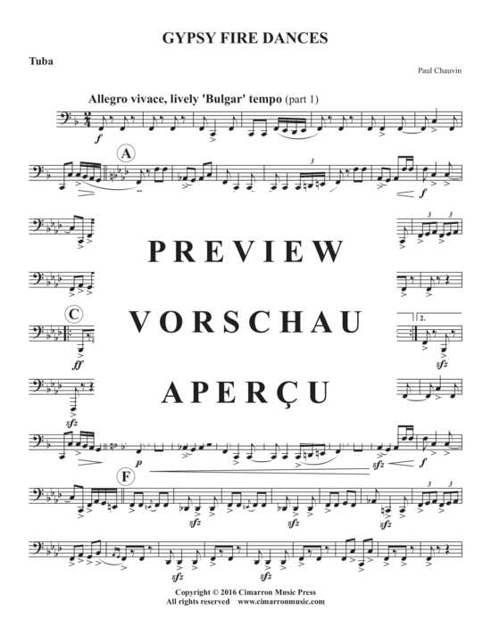 Produktgalerie: Seite 18 von 19 Gypsy Fire Dances , , (Blechbläserquintett)