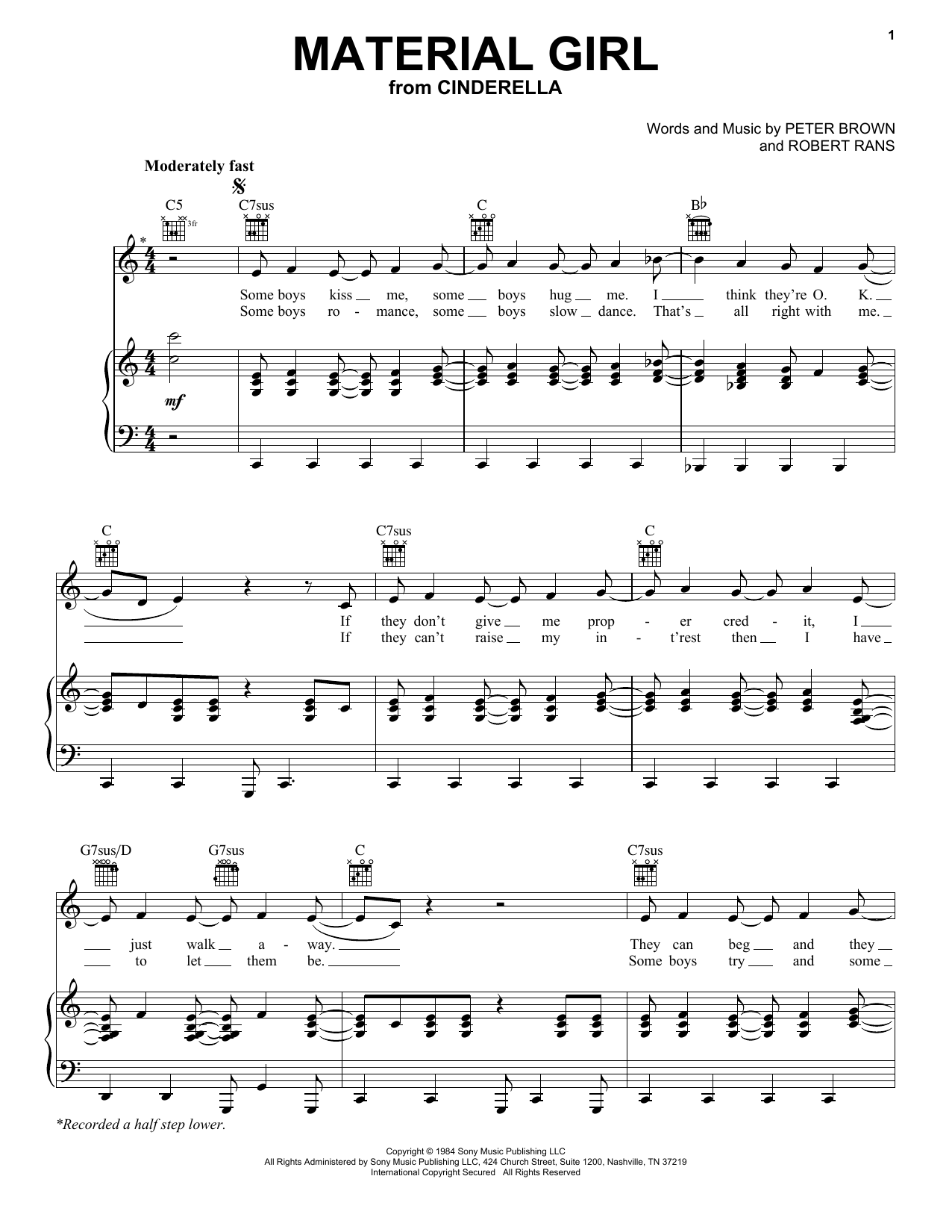 Produktbild zu: Material Girl (from the Amazon Original Movie Cinderella)