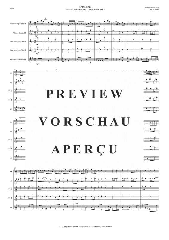 gallery: Badinerie, , Saxophonquintett