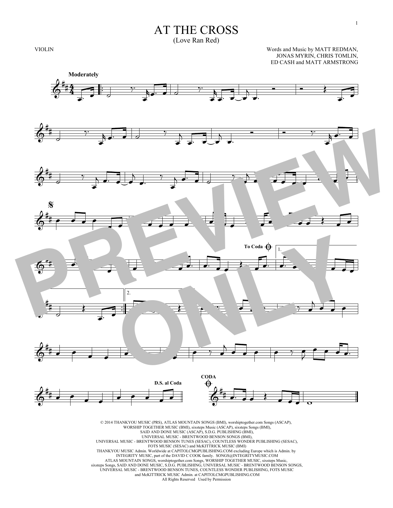 Product gallery: Page 1 of 1 At The Cross (Love Ran Red), Chris Tomlin