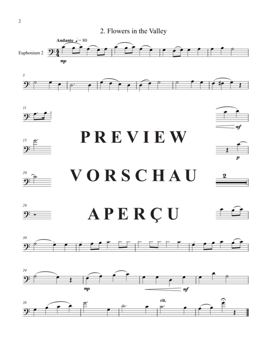 Product gallery: Page 12 of 21 English Folksong Suite, An , , (Tuba Quartet: 2x Baritone, 2xTuba)