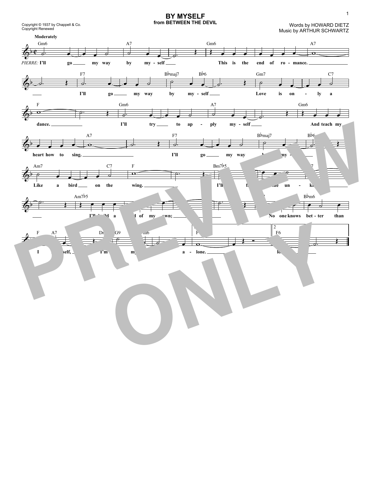 Produktbild zu: By Myself