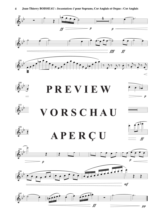 Product gallery: Page 20 of 20 Incantations I sur Ave Maris Stella , , (soprano, cor anglais + organ)