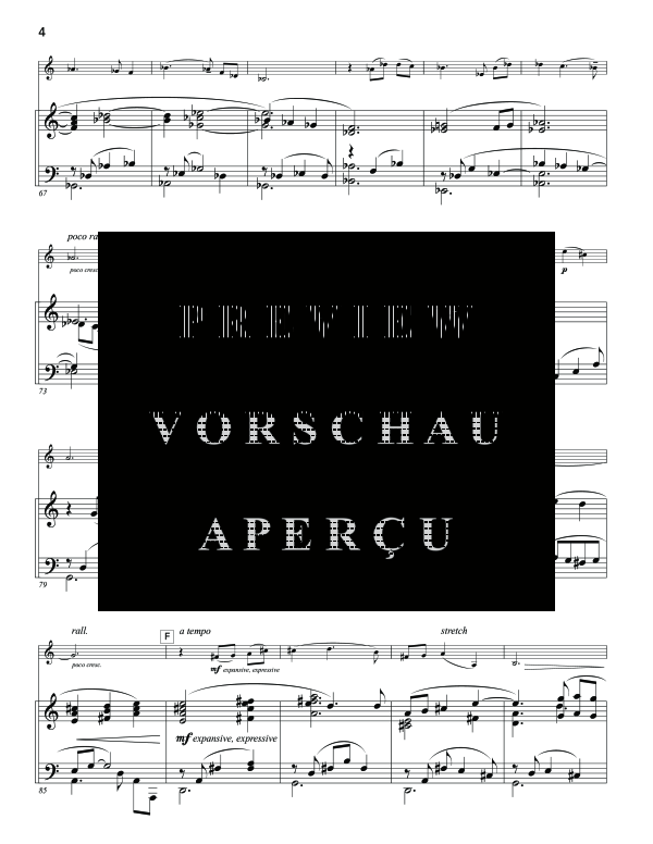 Product gallery: Page 8 of 11 Waltz for Betz, , (viola and piano)