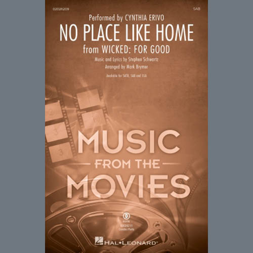 Produktbild zu: No Place Like Home (arr. Mark Brymer)
