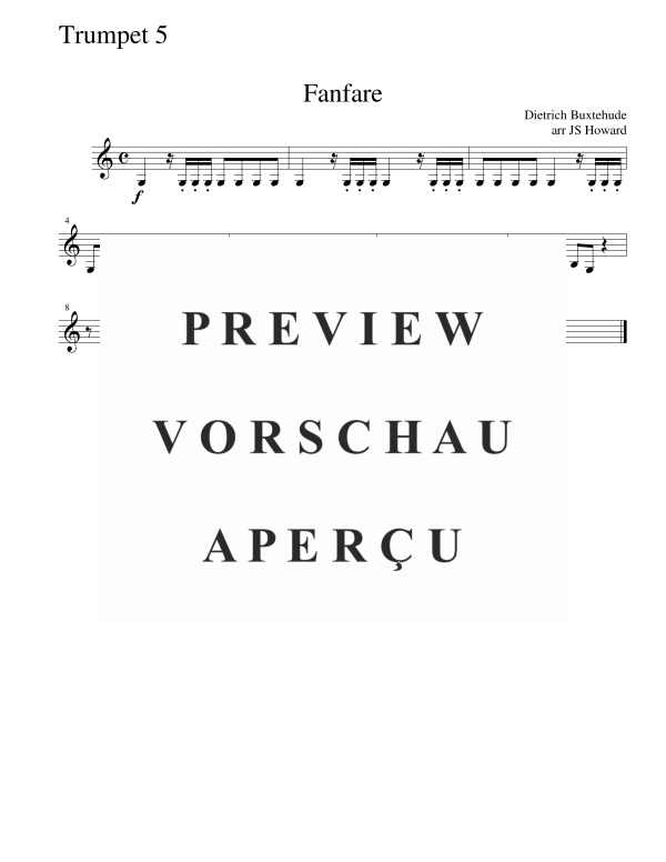 Produktgalerie: Seite 9 von 10 Fanfare, , Trompeten Sextett