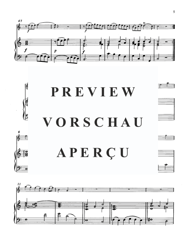 Produktgalerie: Seite 8 von 11 Sonate in C-Dur, , Horn in F und Klavier