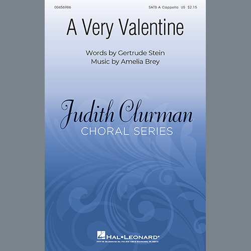 cover: A Very Valentine, Amelia Brey