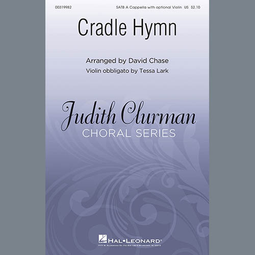 cover: Cradle Hymn (arr. David Chase), Traditional Hymn, Chor