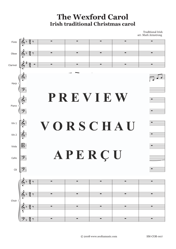 Product gallery: Page 6 of 11 The Wexford Carol, , Mixed Choir and Orchestra