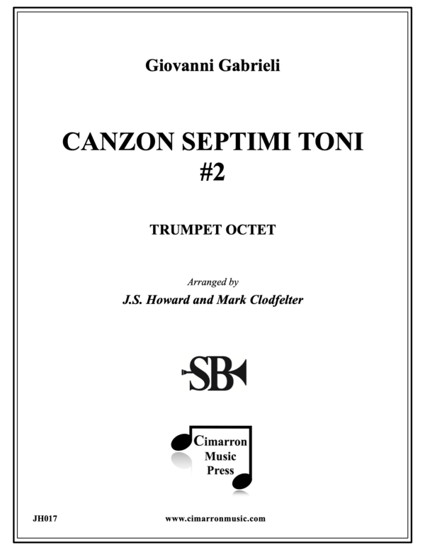 Produktbild zu: Canzon Septimi Toni #2Giovanni Gabrieli