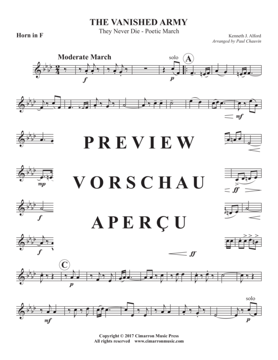 Produktgalerie: Seite 13 von 18 The Vanished Army , , (Blechbläserquintett)