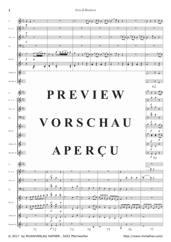 Product gallery: Page 8 of 11 Aria di Beatrice, , (Mixed ensemble)