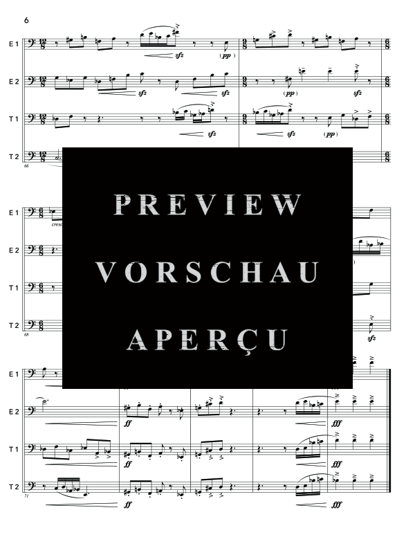 Product gallery: Page 10 of 11 Little Suite for Chubazz, , (Tuba Quartett EETT)