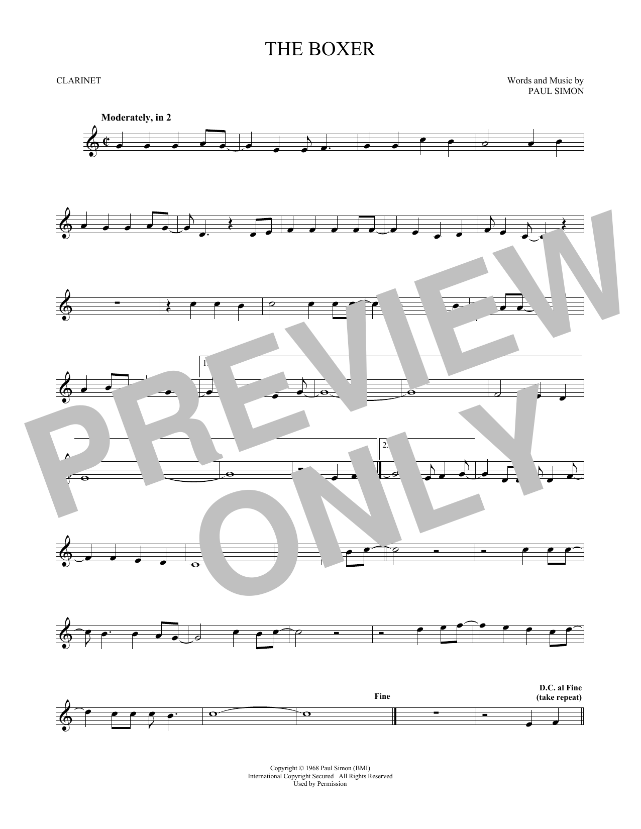 Product gallery: Page 1 of 1 The Boxer, Simon & Garfunkel