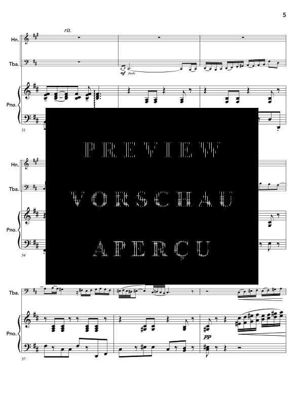 Produktgalerie: Seite 11 von 11 Haunted America Suite, , (Horn in F, Tuba und Klavier)