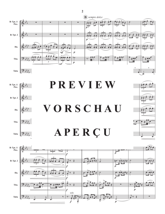 Produktgalerie: Seite 4 von 17 Habanera , , (Blechbläserquintett)