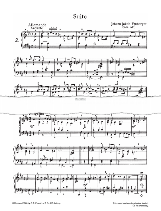 Produktgalerie: Seite 1 von 1 Suite: Allemande, Courante, Sarabande, Gigue, Benedict Schultheiß, Klavier