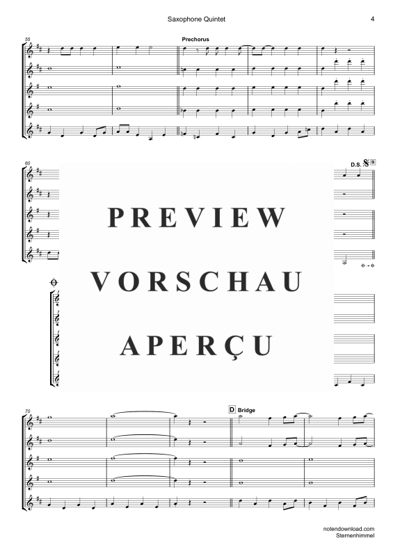gallery: Sternenhimmel, Kah, Hubert, (Saxophon Quintett A A T(A) T B)