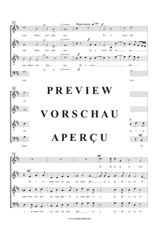 Produktgalerie: Seite 14 von 21 Messe , , (Gemischter Chor SAATB)