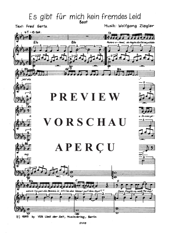 gallery: Es gibt für mich kein fremdes Leid , , (Klavier + Gesang)