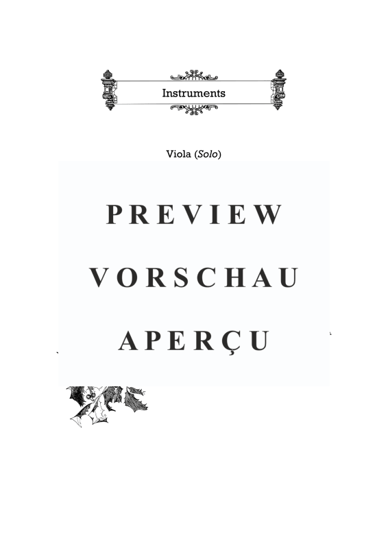 Produktgalerie: Seite 3 von 11 Viola Konzert in G-Dur, , Viola Solo, Streicherensemble und Cembalo BC
