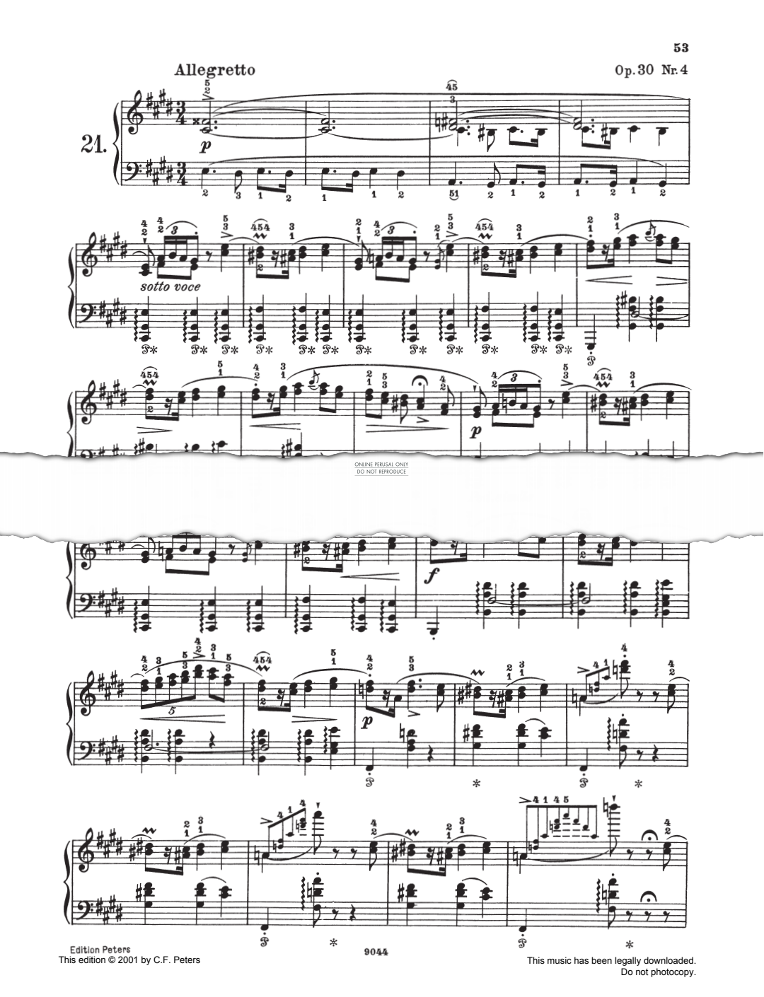 Produktbild zu: Mazurkas Op. 30 No. 4