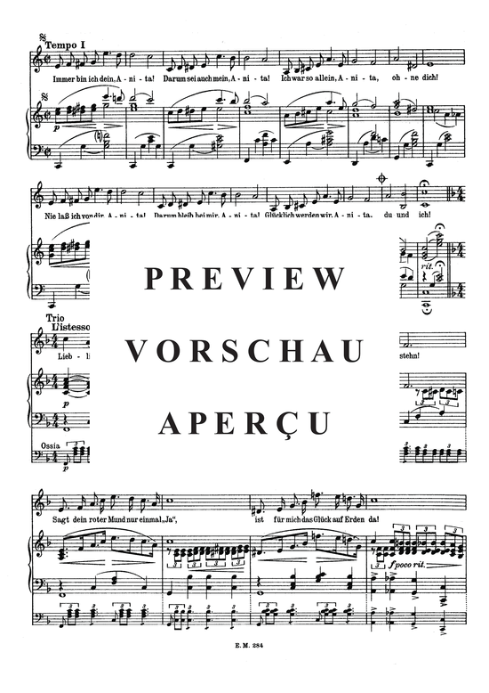 Produktgalerie: Seite 5 von 5 Immer bin ich Dein Anita, , Klavier und Gesang